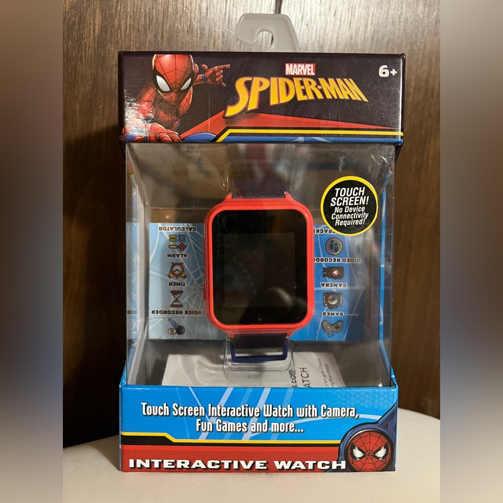 Marvel Spider-Man Red and Blue Interactive Watch